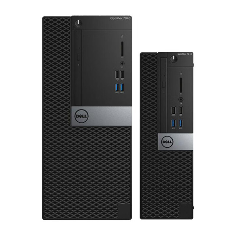 Second-hand 90% new Dell desktop computer 7050 7070 3090 6/7/8/9/10 generation host commercial office gaming desktop configuration 5 i3 7100+8G+256G small chassis