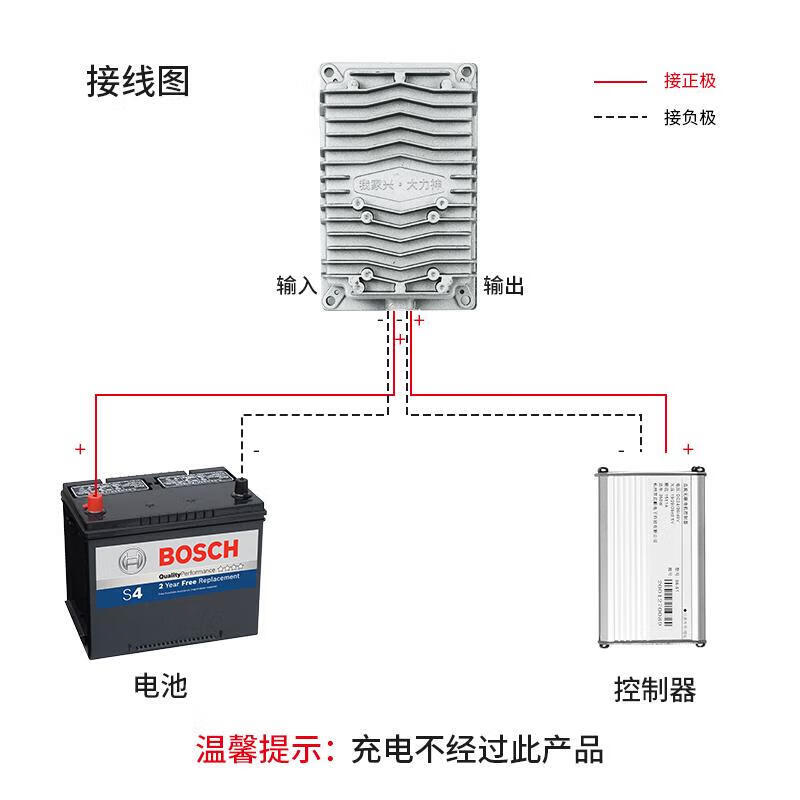 Electric vehicle 48V to 60V to 72V step-up transformer DC to DC high power conversion module universal 48V to 60V to 72V to 84V universal model 90A