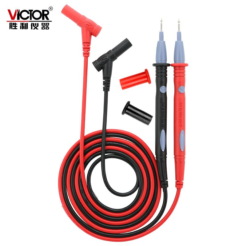 Victory Instrument (VICTOR) multimeter universal accessories 20A test leads and sticks CAT III 1000V 20A Victory 20A original test leads