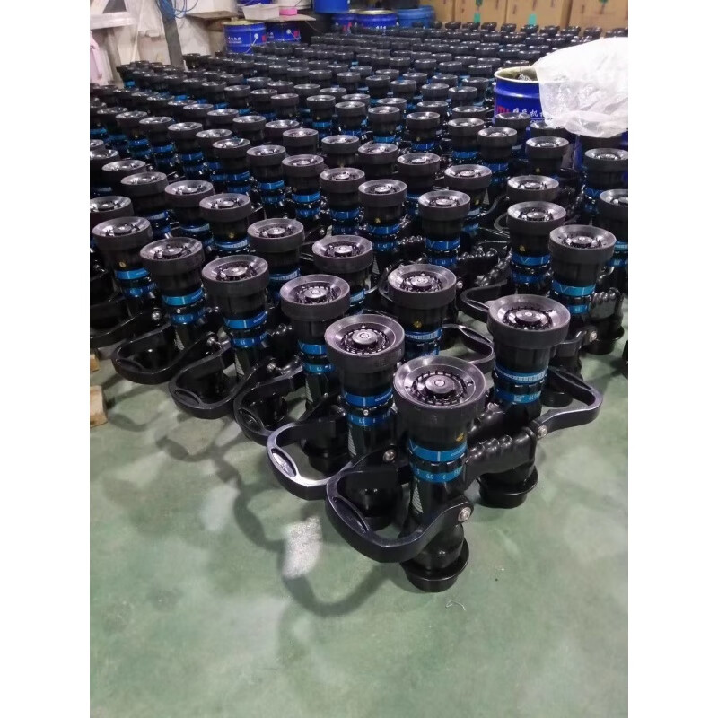 Firefighting multifunctional water gun head with adjustable DC spray recoilless water gun QLD6.0/8I 65/50/40 QLD7.0/16IV (950L) 65 type internal buckle