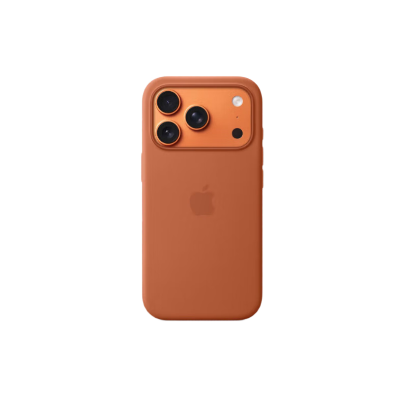95% new Apple/Apple iPhone 17 Pro special MagSafe silicone protective case terracotta color