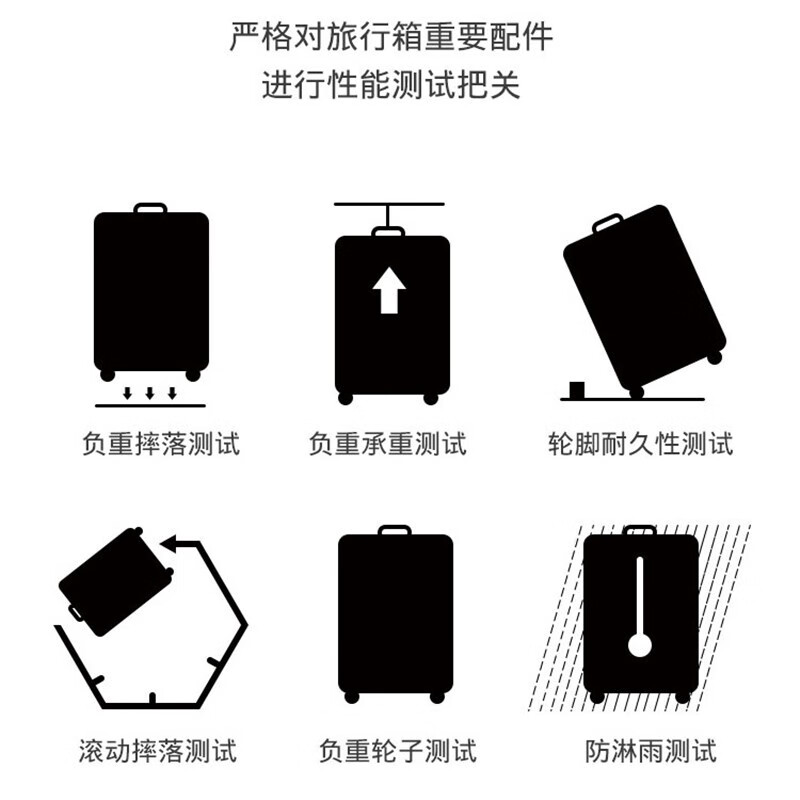 DCLOUD suitcase 40-inch men's large-size suitcase large-capacity trolley case 36-inch large password box extra-large model 34-inch thickened suitcase women's overseas leather suitcase matte black (anti-scratch) 40 inches height 78*width 41*thickness 38