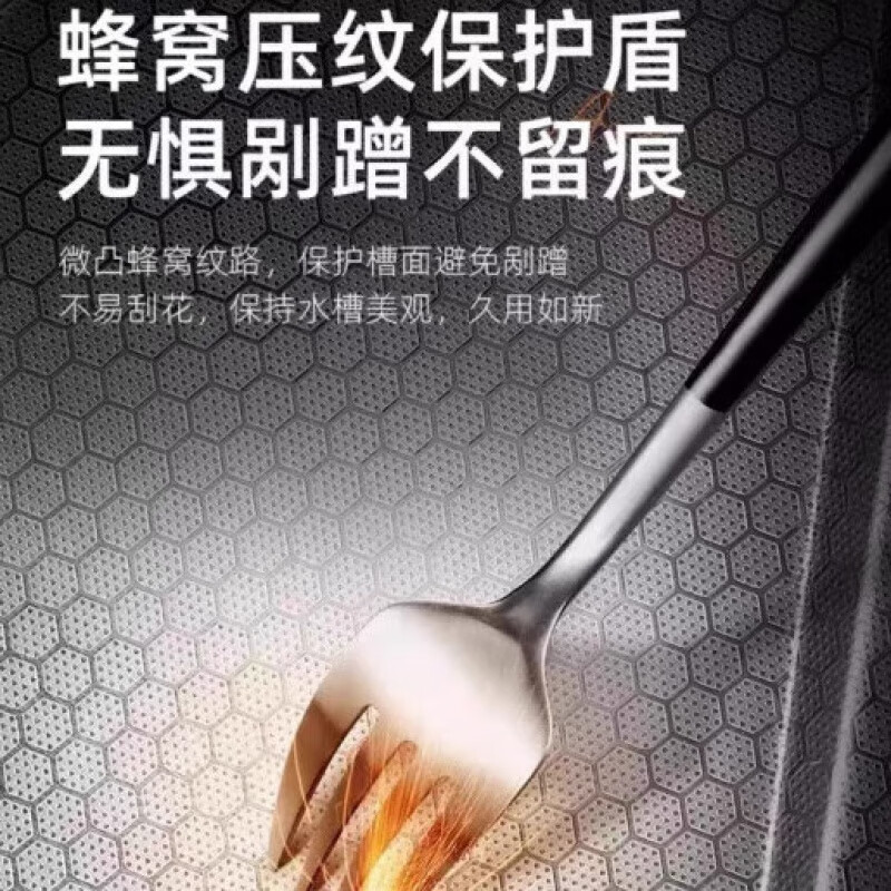 JCZS5.0 Thickened Raindance Waterfall Sink 304 Stainless Steel Handmade Large Single Slot Home Kitchen Above and Below Counter Wash Basin 5.0 Thick 68X45 Generation No Button Basic