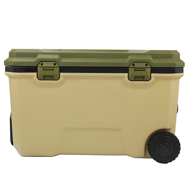 Warm Ice Bear 36-170L take-out insulated box commercial stall heat preservation PU outdoor camping fishing large capacity ice cooler 36L wheeled model