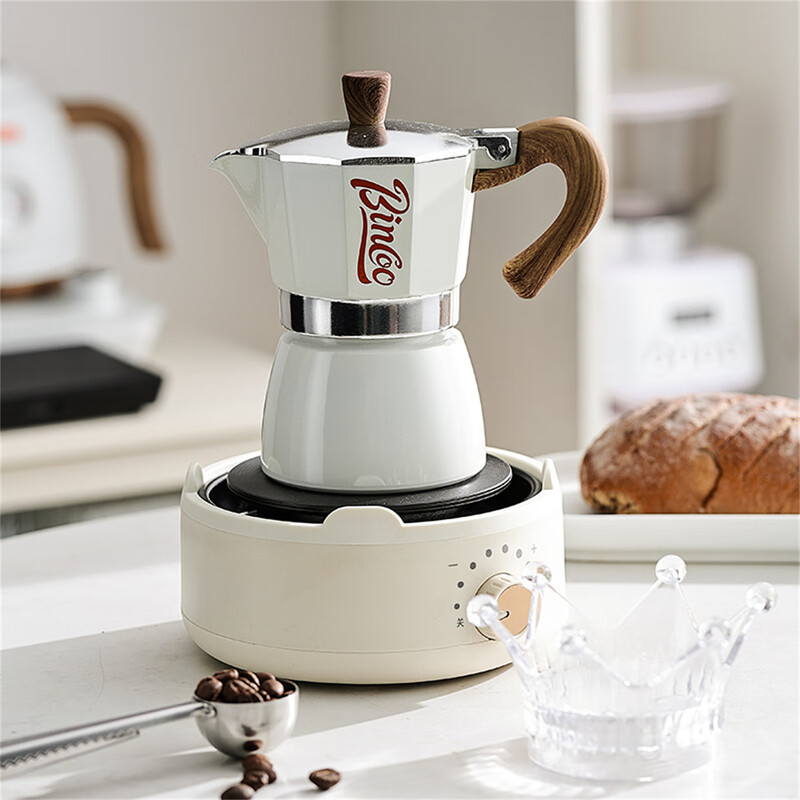 Bincoo Moka pot coffee pot household small electric stove set Italian hand-brewed coffee pot appliances
