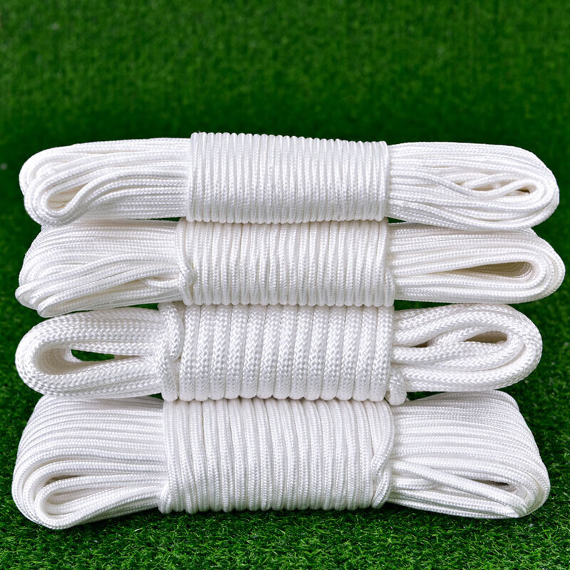 Bingyu nylon rope 2mm100m truck binding rope clothes drying braided rope salvage rope BYyn-469