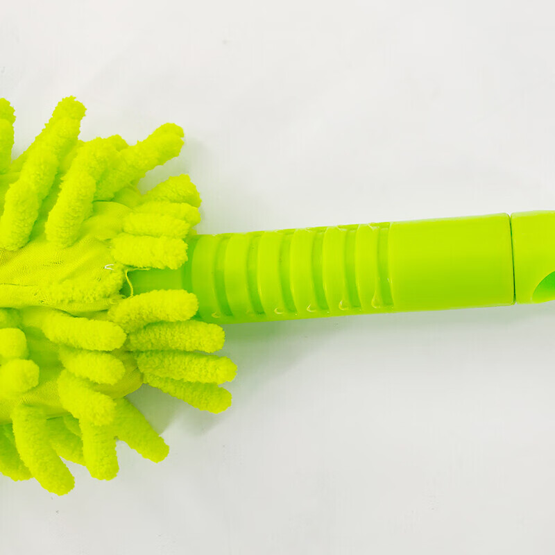 Hasdick Dust Duster Rod (Random Color) Double-sided Chenille Flexible Dust Duster Feather Duster Dust Duster Desktop Cleaning Telescopic Rod HZL-139