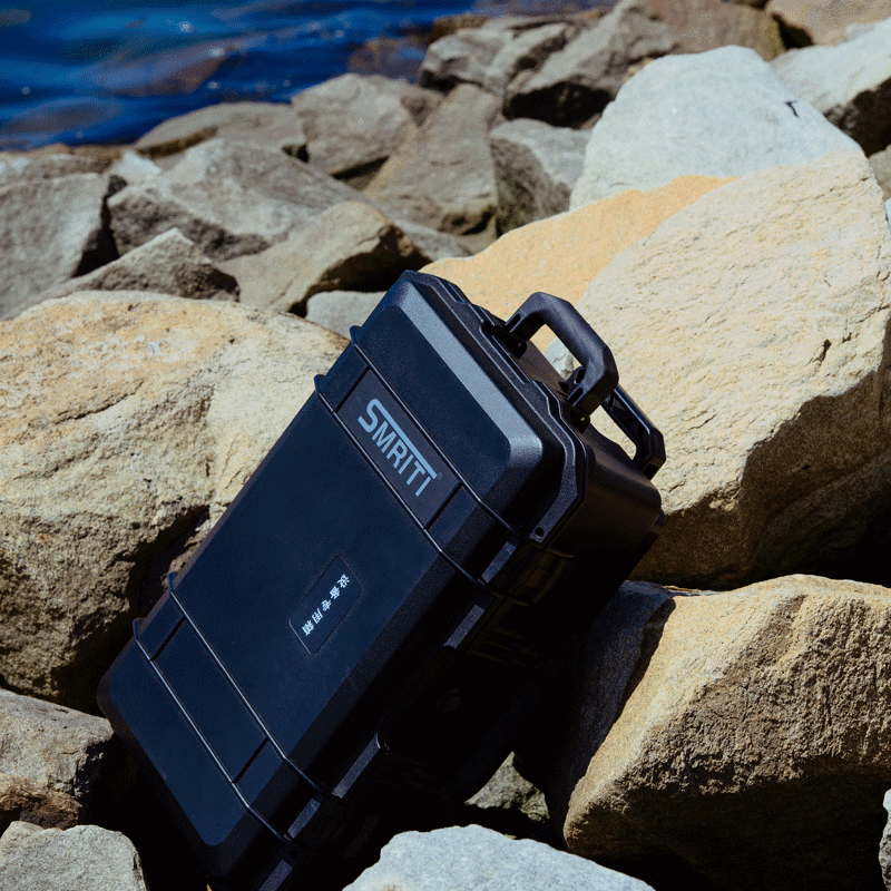 SMRITI heritage protection box black large trolley box thickened waterproof and dustproof multi-functional equipment tool box S5943A black empty box