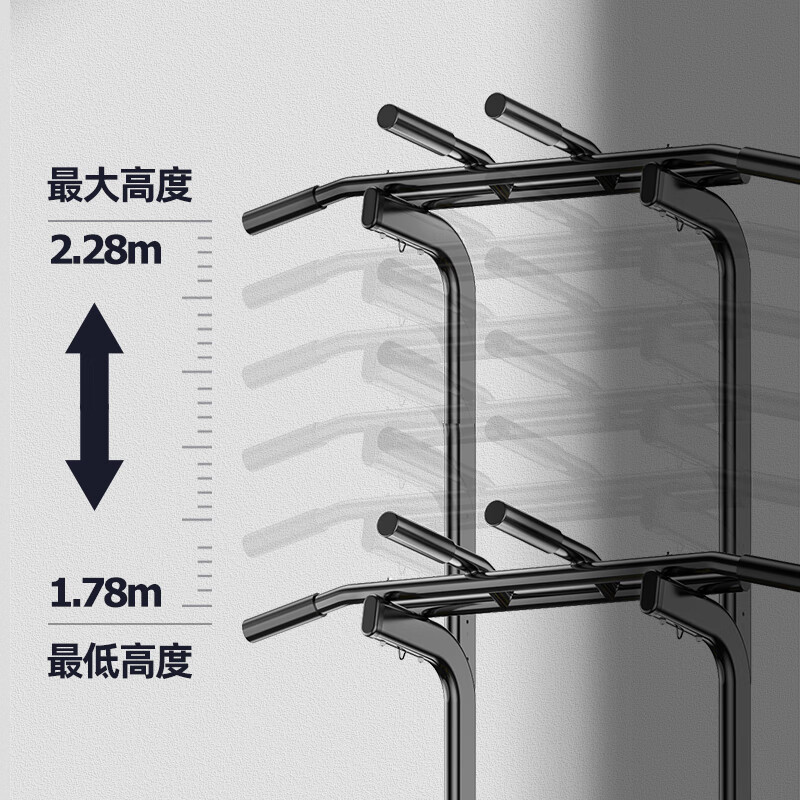 DONIUZ household horizontal bar parallel bar pull-up device multi-functional indoor sit-ups dumbbell comprehensive training fitness equipment EX30P door-to-door comprehensive training device