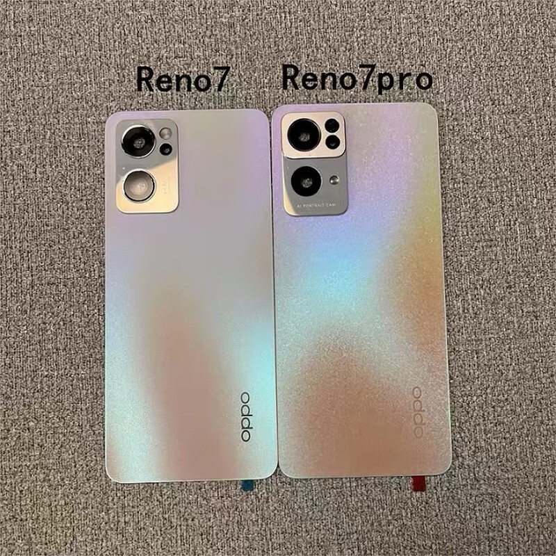 X is suitable for OPPO Reno7 original disassembled original back cover glass reno7pro original back cover body accessories Reno7Pro Star Language Wish without lens original