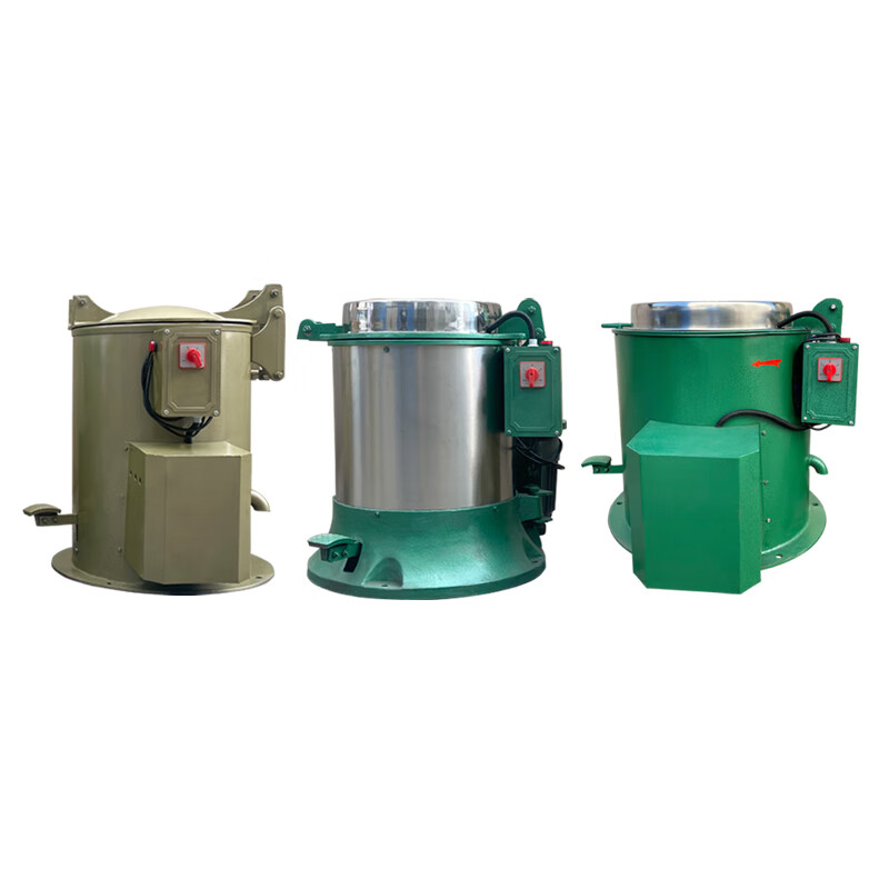 Dehydration dryer industrial large capacity dryer hardware electroplating deoiler stainless steel centrifugal oil deoiler 35 type with drying (380V)