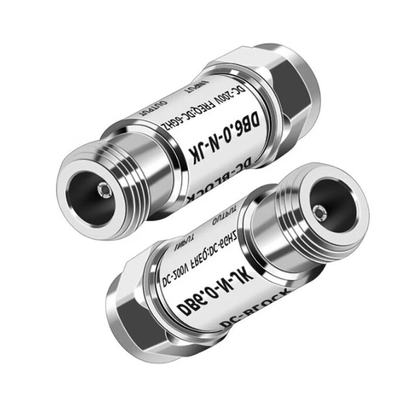 FUWEISHENG N-type DC isolator DC-BLOCK DC isolator N-type DC isolator frequency DC-3G J male K female FWS-A102