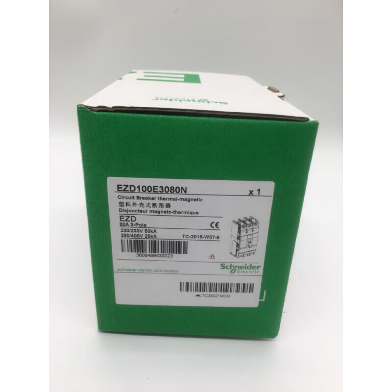 Schneider EZD plastic case circuit breaker total open high current 4P32A63A100A250A315A400A63A domestic replacement 3P 630A