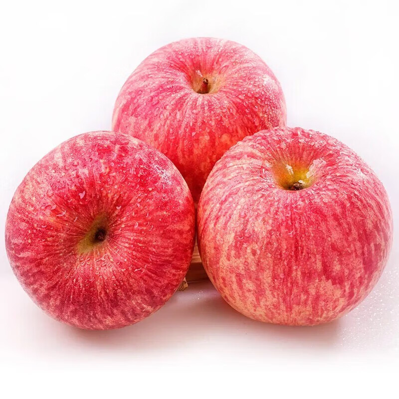 Erdie Shaanxi Red Fuji Apple Fresh Fruit 10 Jin Rock Candy Heart Seasonal Ugly Apple Seasonal Fruit Crisp Sweet Whole Box Selected 9 Jin Pack Net Weight 8.5 Jin 75-80mm