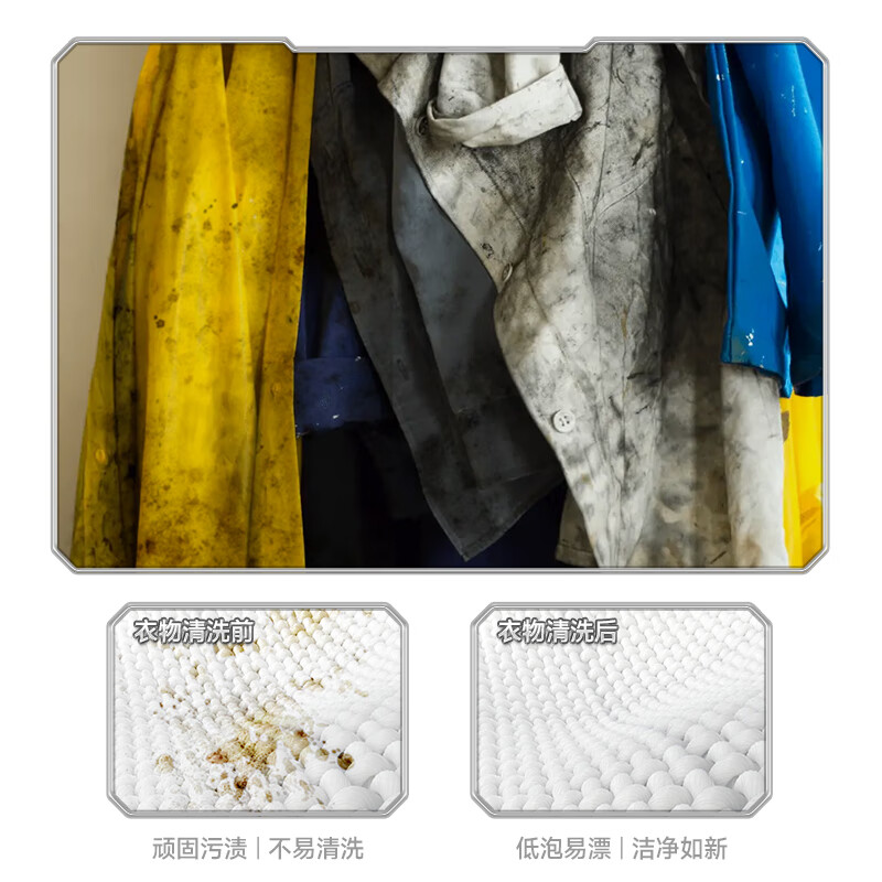 Erha EH EH-066 industrial work clothes oily laundry detergent liquid strong oil removal clothes hotel laundry room cleaning agent 2.2kg/barrel