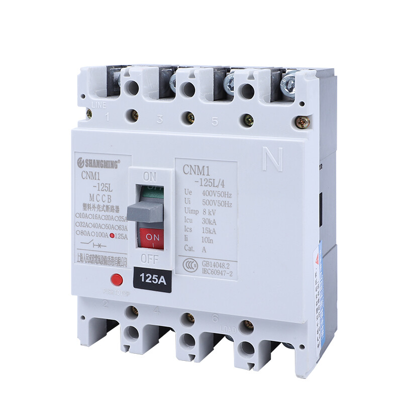 Shanghai People's 3P air switch 200A225A315A400A630A800A three-phase four-wire circuit breaker 3P 630A