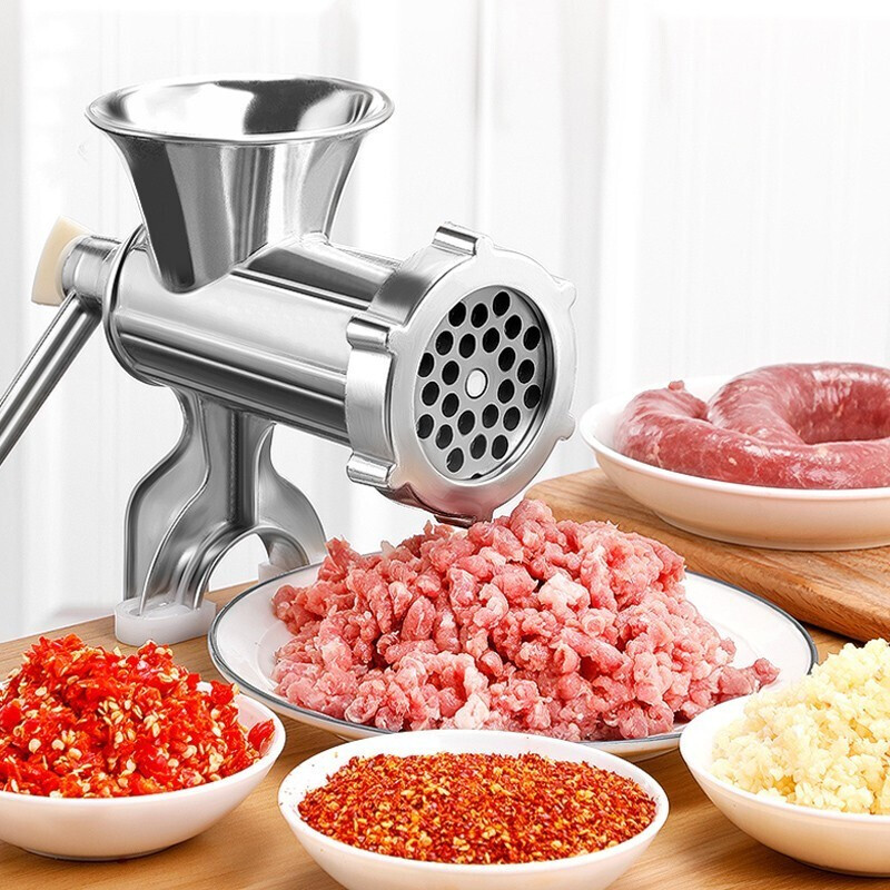 Fully suitable manual meat grinder, household sausage enema machine, hand-cranked small minced vegetables, minced meat, garlic paste artifact, dumpling stuffing machine, grinding machine