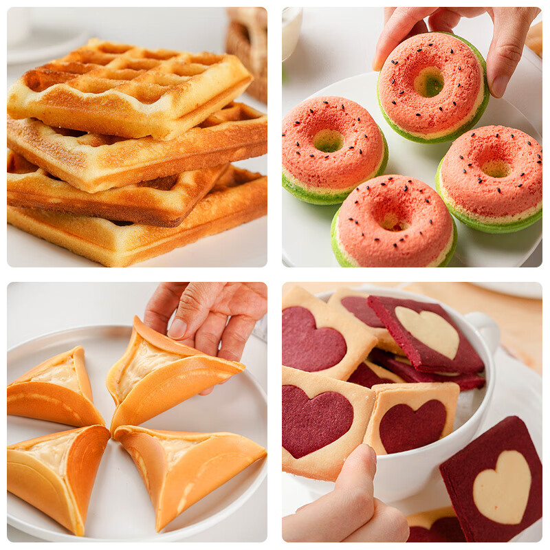 Hundred diamonds double-effect baking powder family version 50g*10 packets home-made cakes, breads and pastries baking ingredients