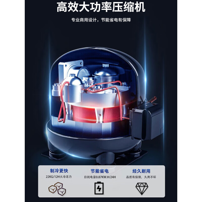 XINGX Freezer Commercial Freezer Ultra Low Temperature Freezer -30 Horizontal Large Capacity Freezer Tuna Salmon Seafood Deep Freezing Quick Freezer Ultra Low Temperature -30 Degrees 718L 718ND