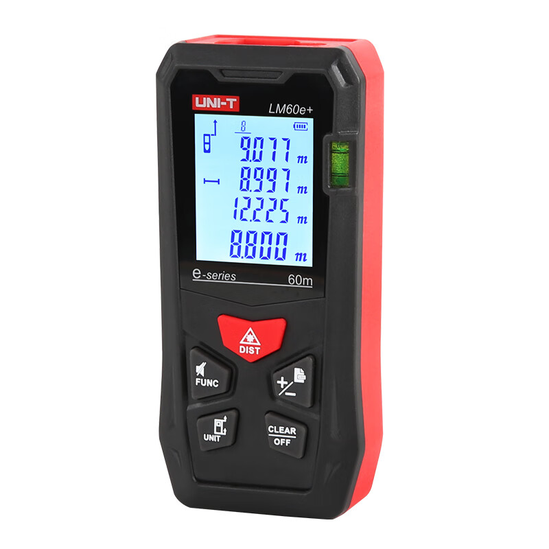 Unilide LM40e+/LM60e+ high-precision laser distance meter infrared laser electronic ruler room measuring instrument LM60e+
