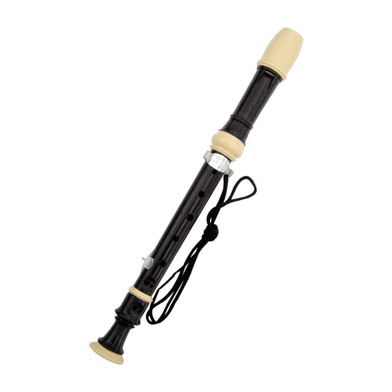 Chimei QIMEI QM-8A/6A soprano recorder German-style British primary school classroom teaching beginner wind instrument British eight-hole C key black