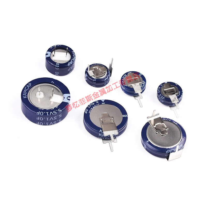 Supercapacitor 0.1 0.22 0.33 F 0.47 1 1.5F C type vertical horizontal capacitor
