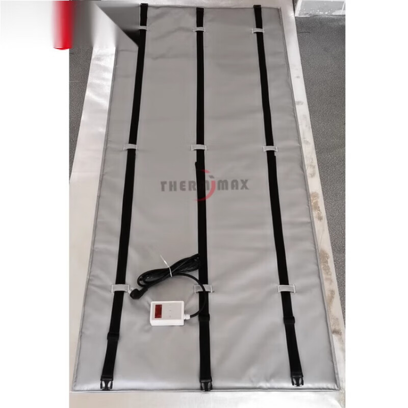 YHGFEE oil barrel heating blanket, industrial electric heating blanket, gas tank heating belt, ton barrel heating package heating sleeve spot direct sale ton barrel full package with lid and digital display temperature control 4400