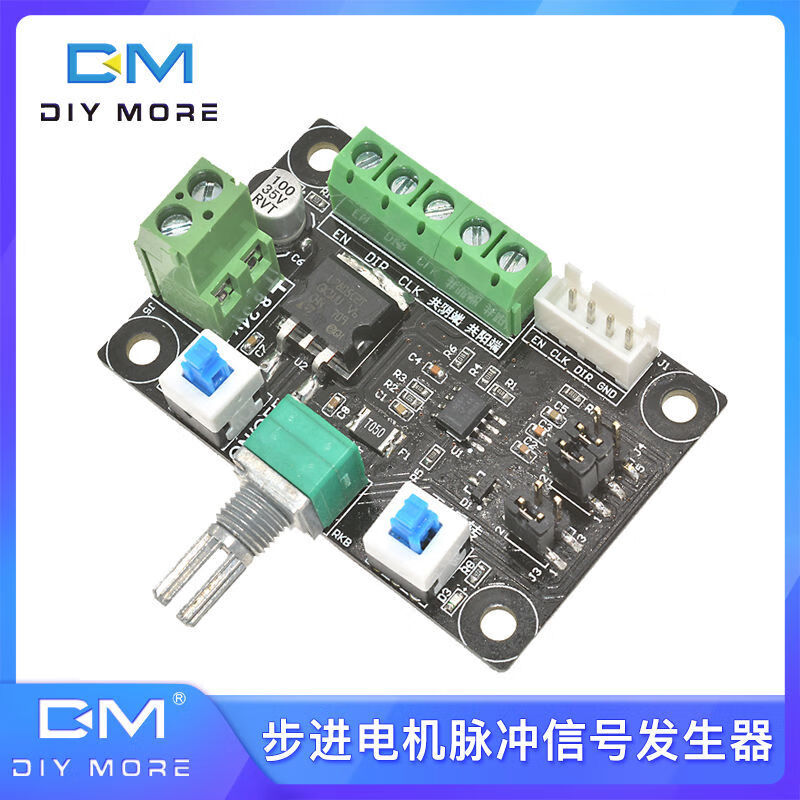 24V12v stepper motor drive simple speed regulation forward and reverse controller module pwm pulse signal generator
