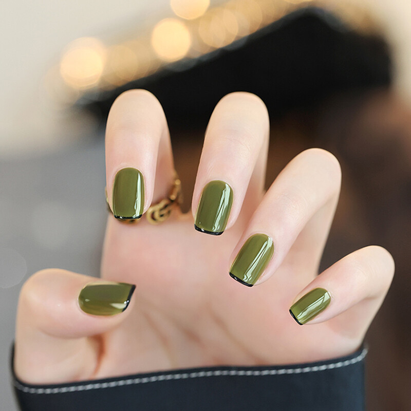 Sweet Color unscented environmentally friendly nail polish no-bake avocado green 12ml matcha green fresh green quick-drying New Year gift