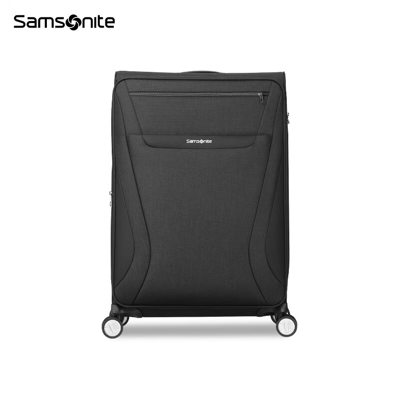 Samsonite Luggage 29-inch Trolley Case Fashionable Portable Travel Bag TR7 Black Checked Password Box