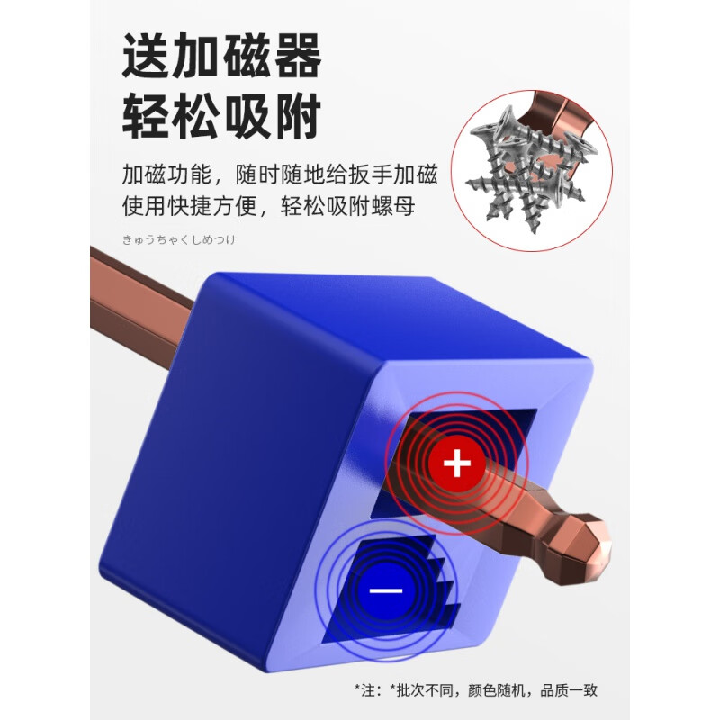 Hexagonal wrench set, hexagonal screwdriver, hexagonal extended hand tools, hexagonal wrench FO-3301B, medium-long hexagonal