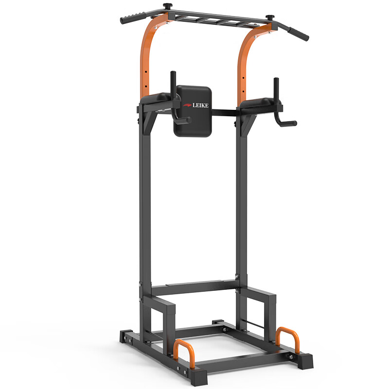 Lake unisex horizontal bar home indoor height-adjustable pull-up device single parallel bar floor-standing fitness equipment black 110*97*165-230CM