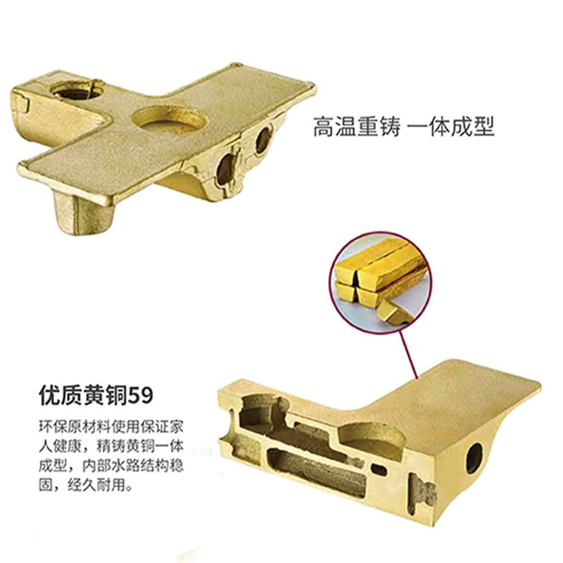 Gold Medal Bathroom GOLD All Copper Gun Gray Shower Ceramic Valve Shower with Spray Gun KA (Installation Not Included) KA05803 Elegant Black KA05803