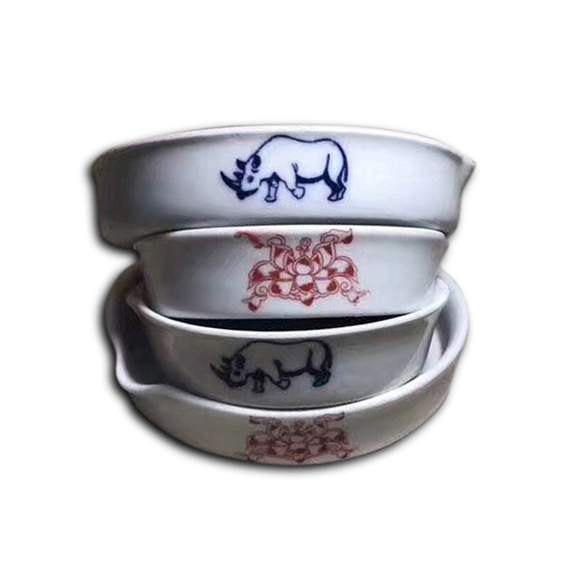 Suitable for rhinoceros brand water grinding plate, ox horn and sheep horn grinding plate, grinding plate, grinding bowl, medicinal material grinding plate, angle grinding machine, pottery 14 cm red