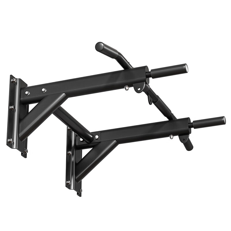 Timminy Pull-Up Device Home Indoor Horizontal Bar Perforated Wall Fixed Wall Single Parallel Bar Sandbag Rack Fitness Equipment Luxurious Side Beam Thickened Horizontal Bar + Ring