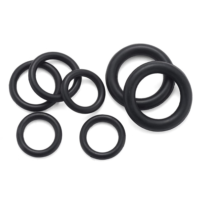 Jinggong (JINGGONG) nitrile rubber o-ring sealing ring o-shaped rubber ring oil seal sealing ring waterproof and high temperature resistant black gasket outer diameter 17*wire diameter 1.5 (50 pieces)