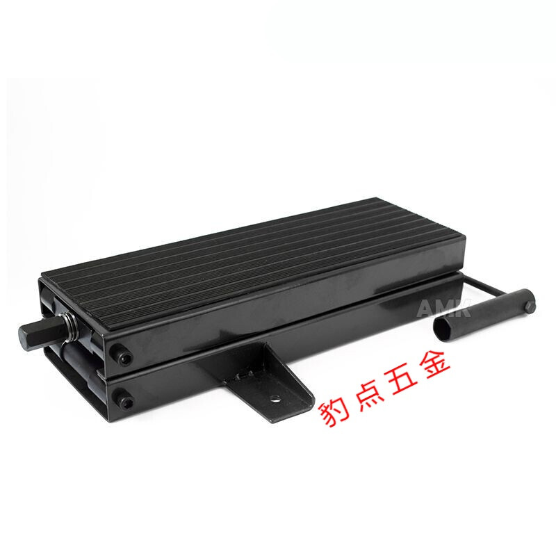 Frame heavy-duty vehicle jack table widened motorcycle lift hydraulic lift repair platform platform model - red version