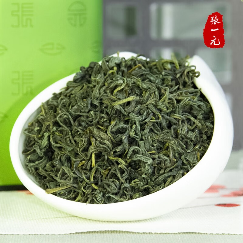 Zhang Yiyuan Tea 2025 Rain Green Tea First Grade Alpine Green Tea Canned 300g
