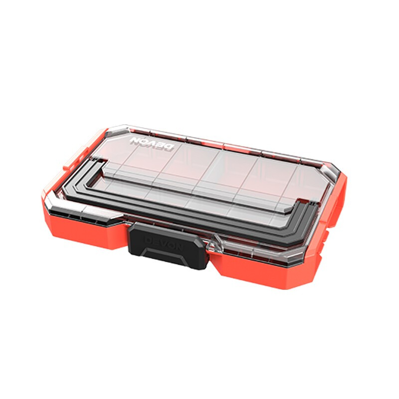 Devon toolbox D-Cube stacking box storage box office stationery storage box split box storage tool suitcase 10-piece set
