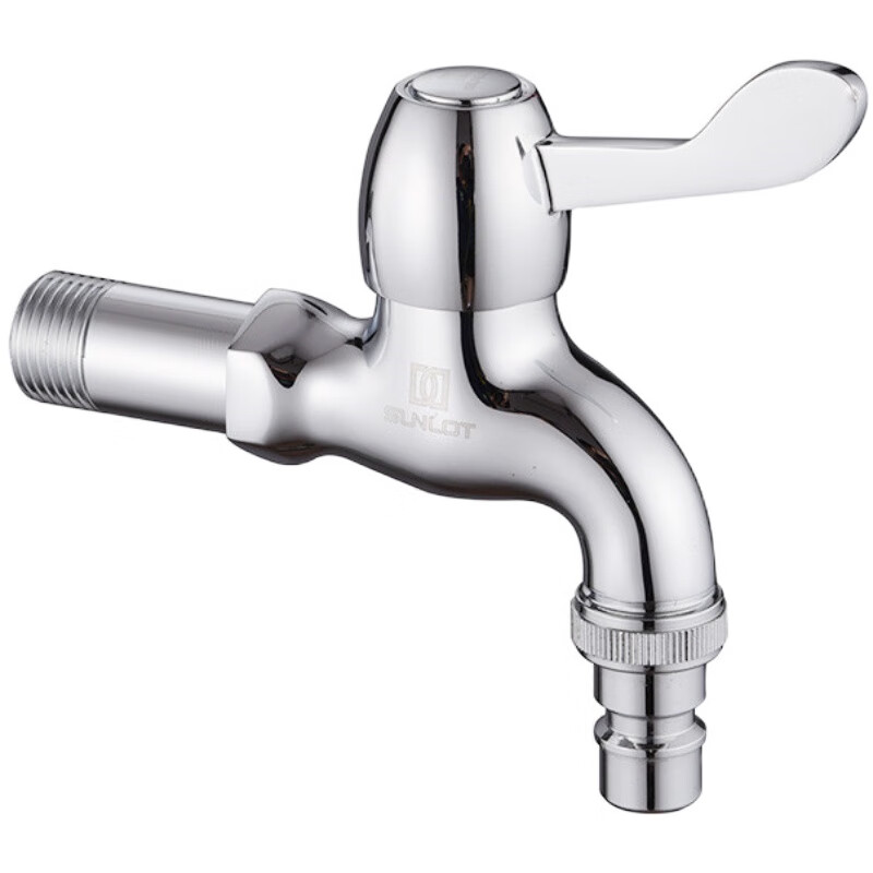 Shenluda launches new single-cooled medium-length household washing machine special faucet connector dual water nozzle 11 LD11717