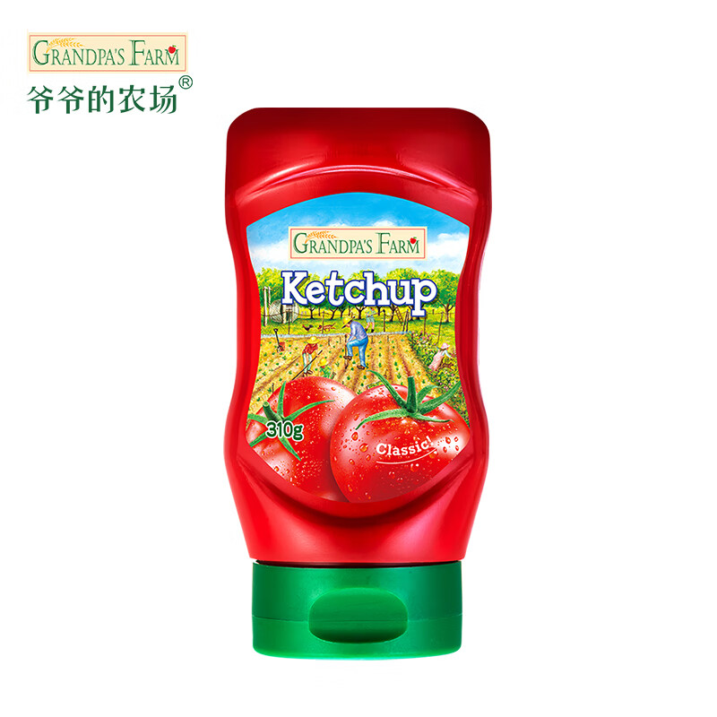 Grandpa’s Farm Tomato Sauce 310g Russian Imported Children’s Pasta Sauce Squeeze Bottle Free Baby Food Recipe