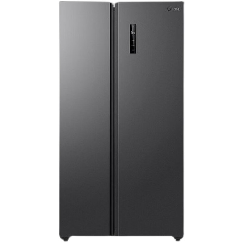 Midea/Midea BCD-607WKPZM(E) 550 double door refrigerator first-class frequency conversion frost-free discount product tail stock 540WKPZM(E) carbon gray meteor pattern