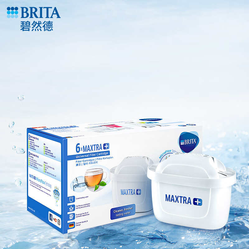 BRITA water filter jug filter element Maxtra+ multi-effect filter element 6 pack filter water purifier filter element BRITA filter element recommended by Sun Yingsha can filter 150L of water
