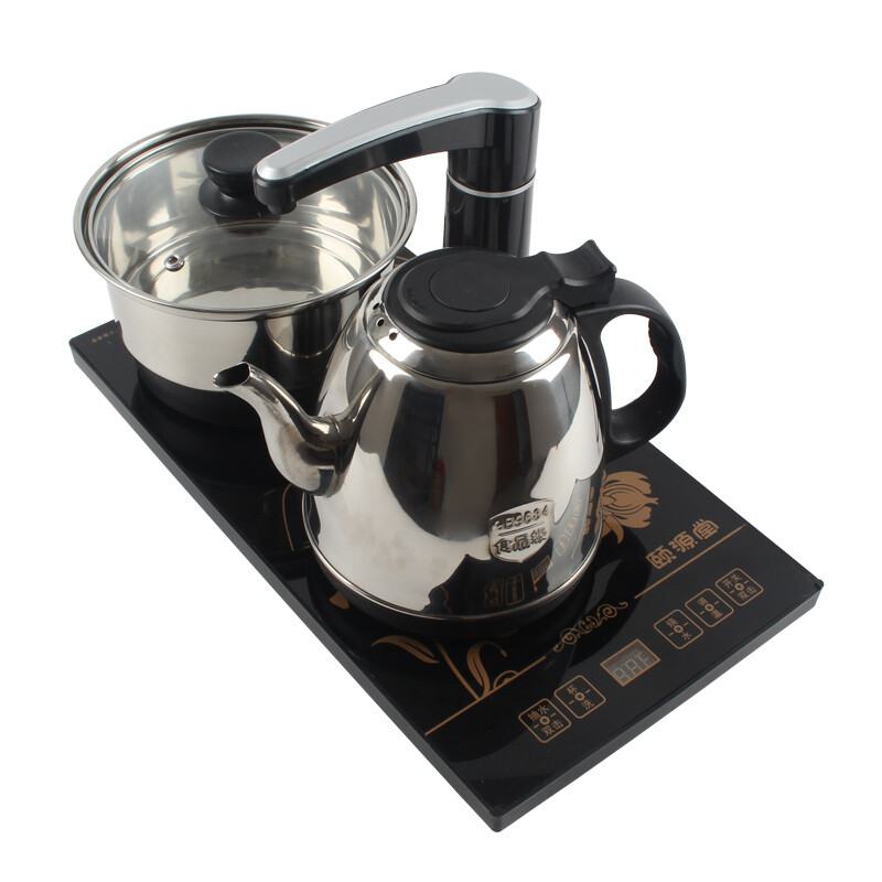 Electric kettle, electric tea stove, fully automatic water supply, kettle set, pumping water, electric kettle, tea making accessories, 1ml Mingxia gold automatic kettle - single pot Yiyuantang universal