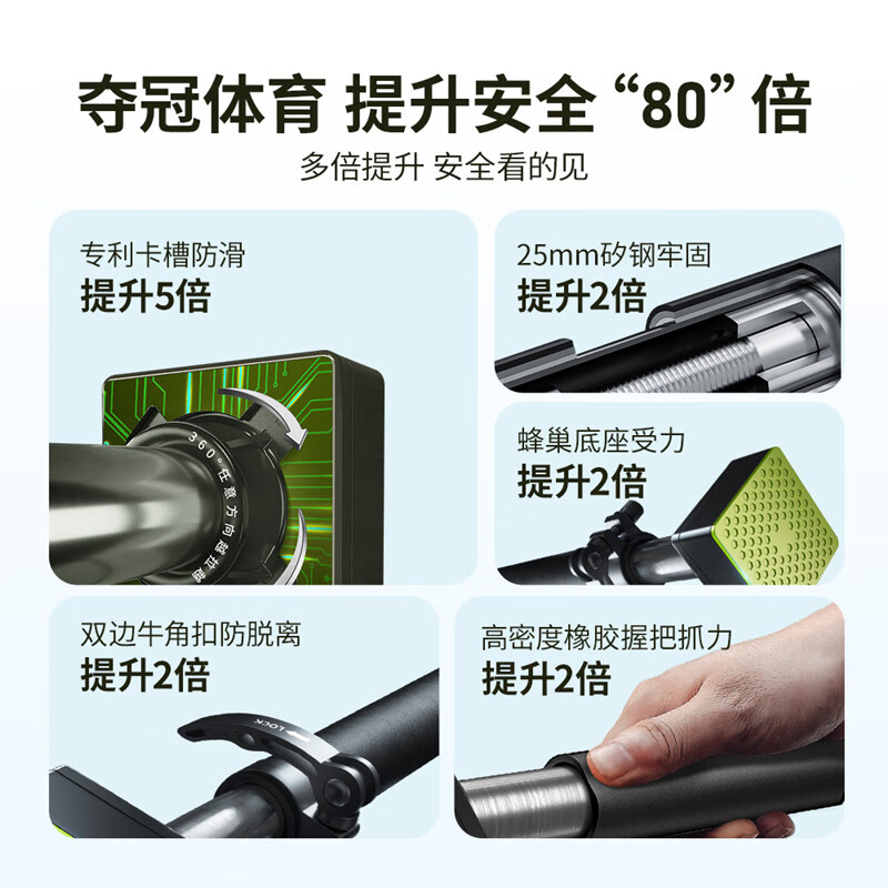 Winning household horizontal bar indoor pull-up device multi-functional punch-free door frame door hanging horizontal bar children's fitness equipment universal anti-slip horizontal bar + hanging ring (145-175cm)