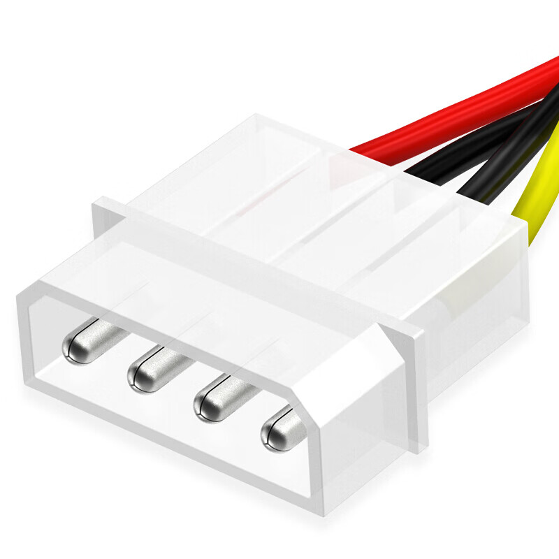 Liantuo SATA3.0 high-speed hard drive power data connection cable 4pin to 15pin external SSD solid-state mechanical hard drive optical drive serial port conversion cable set