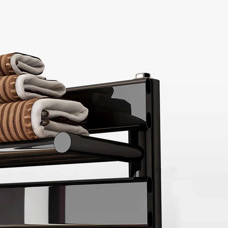 GOMERAD Gome small basket radiator household copper-aluminum composite central heating wall-mounted rack heater white 400x800mm