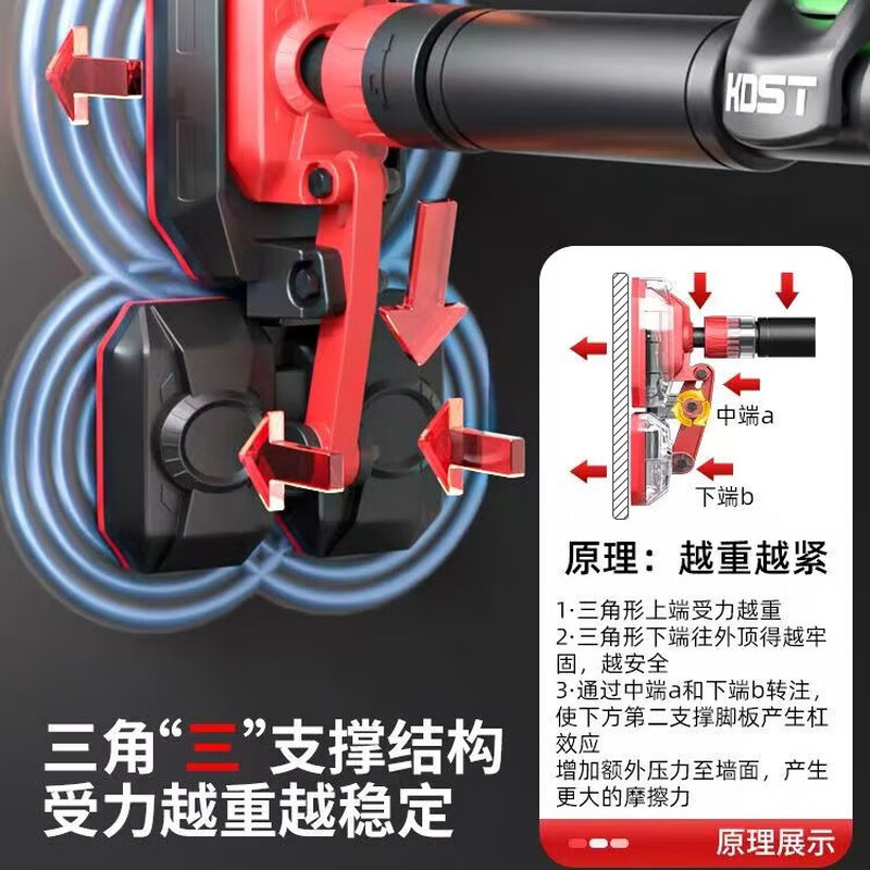 Zhiqixin horizontal bar indoor pull-up device door horizontal bar rack household adult and children fitness equipment upgraded triangle anti-slip 70-100CM + hanging ring + sandbag