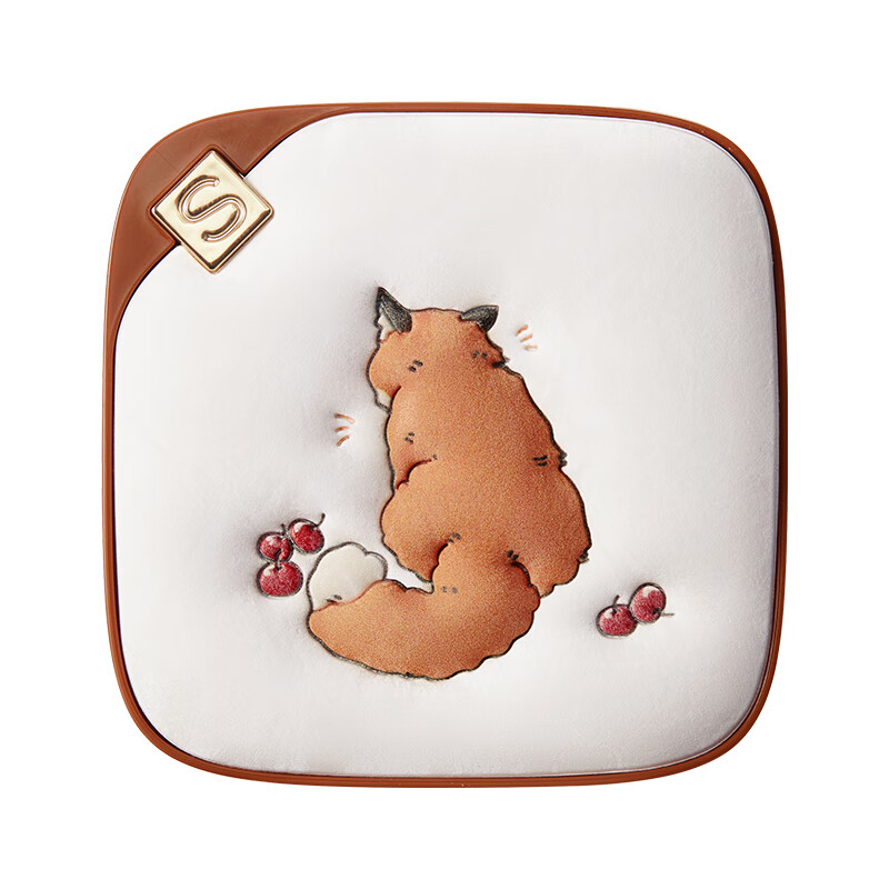 SOCORSKIN Little Fox Limited Air Cushion Liquid Foundation Concealer, Oil Control, Moisturizing, Long-lasting, Makeup-Free Valentine's Day Gift for Women Ivory