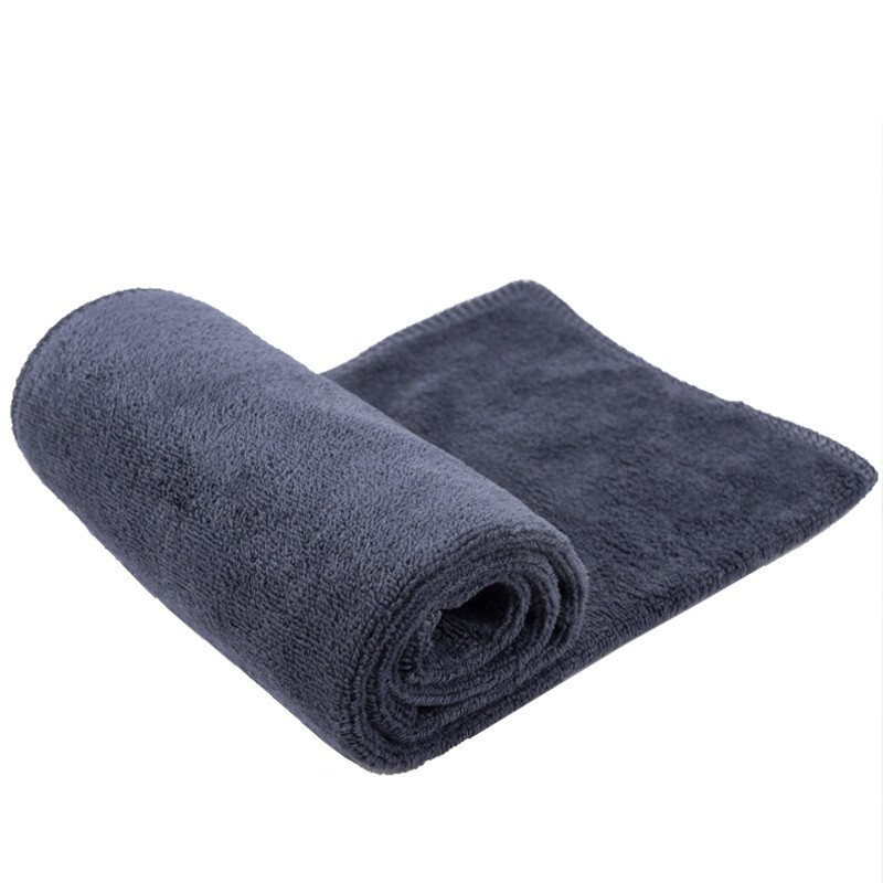 Hasidick HKY-71 multi-purpose cleaning rag, glass cleaning, kitchen floor, car wash towel, hotel property cleaning rag 30 60cm gray (10 pieces)